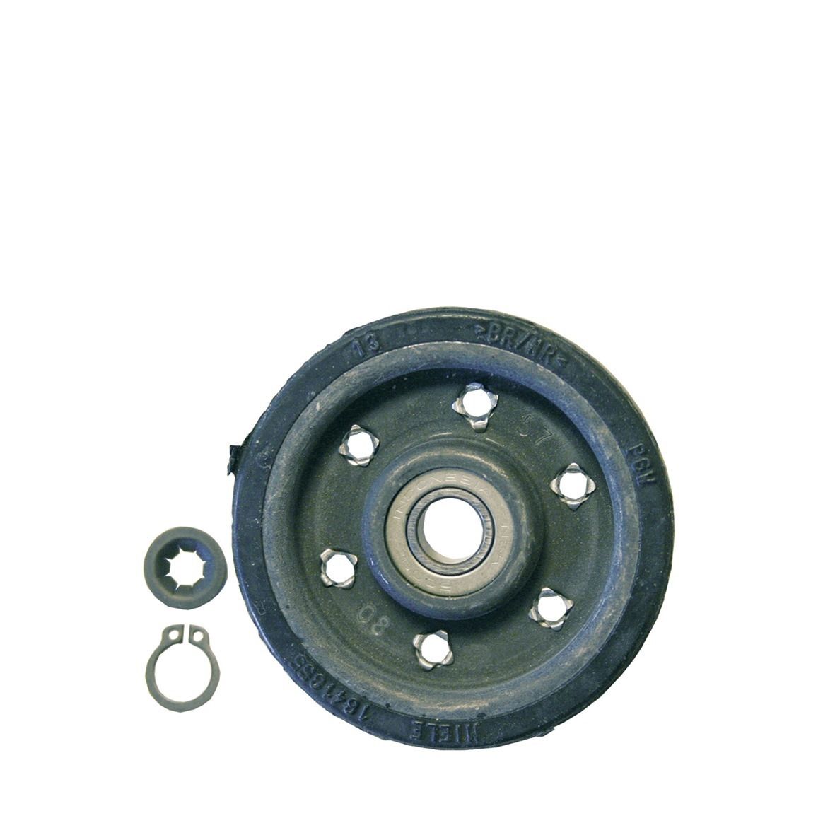 MIELE TUMBLE DRYER DRUM SUPPORT IDLER PULLEYS 1715624 GENUINE PA