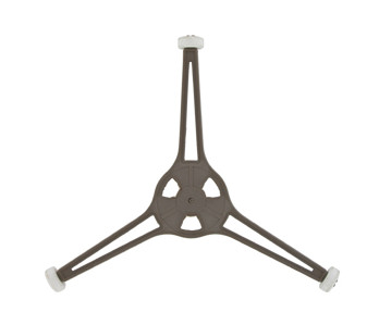 UNIVERSAL MICROWAVE TURNTABLE TRIPOD ARM SUPPORT WITH WHEELS