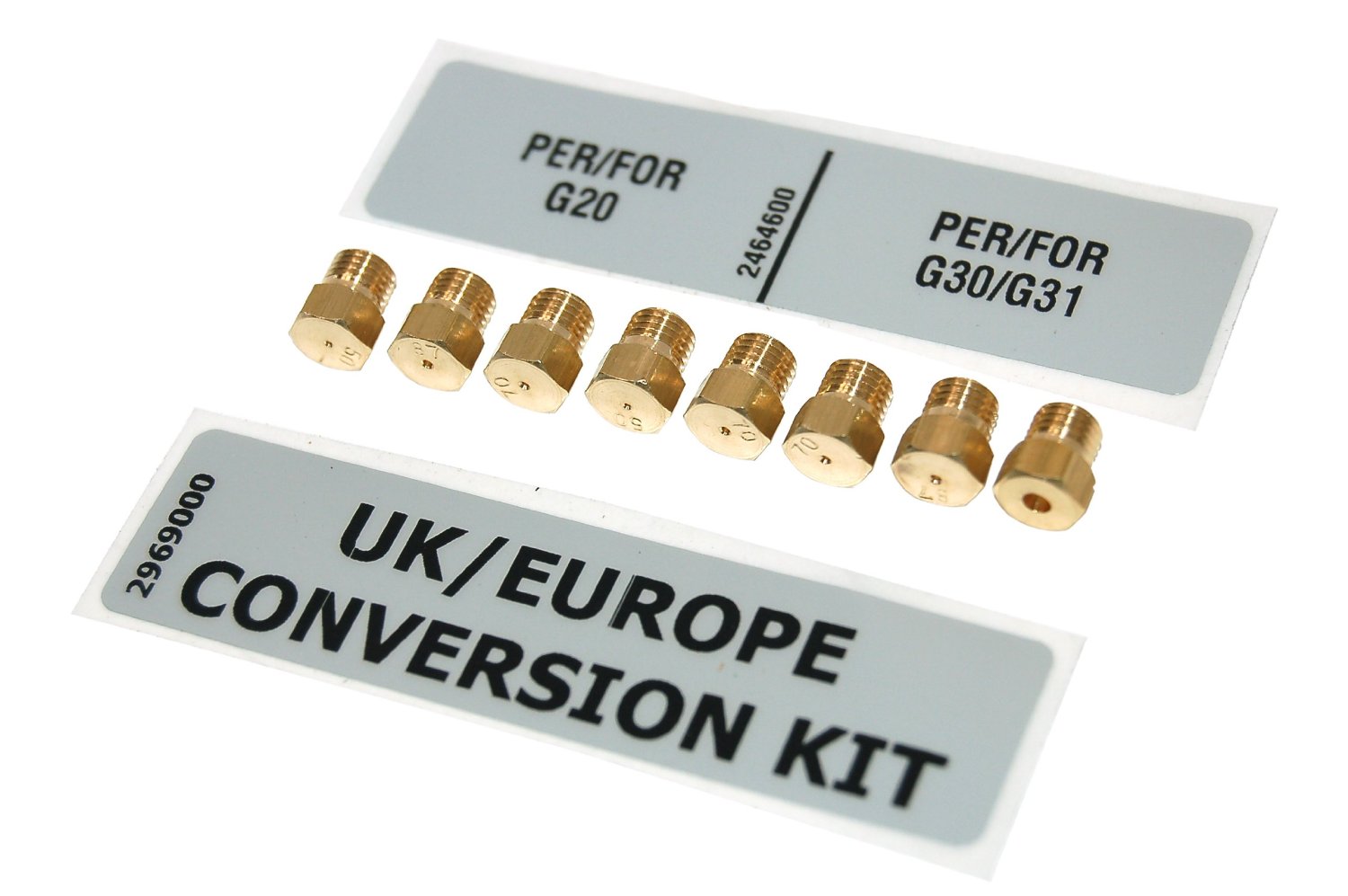 Belling & Stoves LPG conversion kit- Genuine part number 0128602