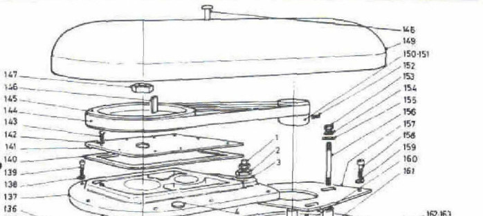 Crypto Peerless Mixer Poly V Drive Belt Fits Models EC20 EC12